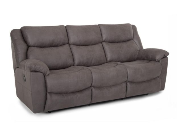 Franklin Trooper Gray Reclining Sofa large image number 1