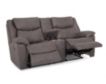 Franklin Trooper Gray Reclining Loveseat with Console small image number 3