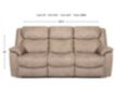 Franklin Trooper Tan Reclining Sofa small image number 8