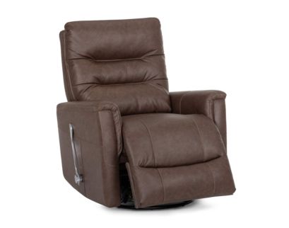 Franklin Leo Taupe Swivel Glider Recliner