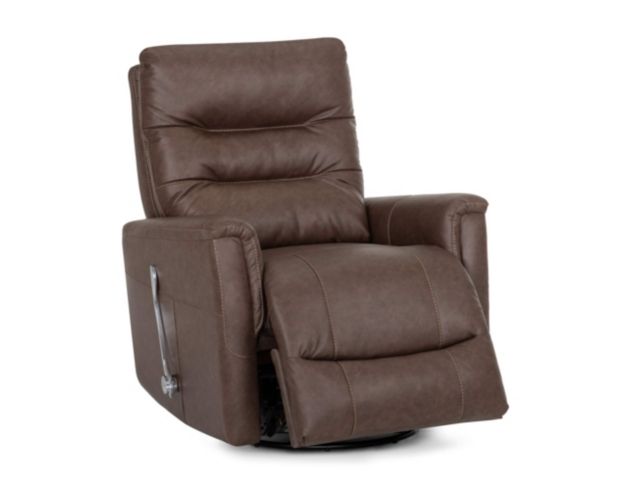 Franklin Leo Taupe Swivel Glider Recliner large image number 2