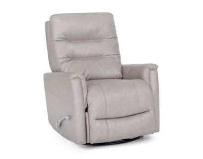 Franklin Leo Silver Swivel Glider Recliner