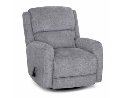 Franklin Stratus Gray Swivel Glider Recliner