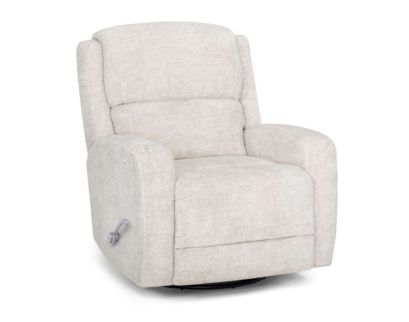 Franklin Stratus Cream Swivel Glider Recliner