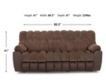 Franklin Westwood Reclining Sofa with Drop Down Table small image number 6