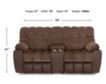Franklin Westwood Reclining Loveseat with Console small image number 6