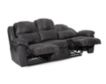 Franklin Castello Gray Reclining Sofa small image number 3