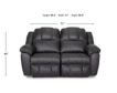 Franklin Castello Shadow Reclining Loveseat small image number 5