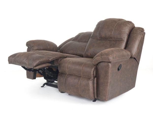 Franklin Castello Walnut Reclining Loveseat large image number 4