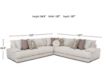 Franklin Jade Tan 3 Piece Sectional w/ USB Ports small image number 13