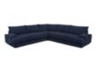 Franklin Neptune Blue 3 Piece Sectional w/ USB Ports small image number 1