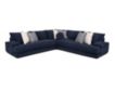 Franklin Neptune Blue 3 Piece Sectional w/ USB Ports small image number 2