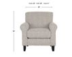 Fusion Furniture Grab A Seat Allegory Linen Accent Chair small image number 8