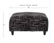 Fusion Furniture Grab A Seat Margo Lead Cocktail Ottoman small image number 4