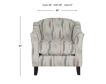 Fusion Furniture Grab A Seat Floza Celadon Accent Chair small image number 8