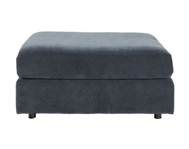 Fusion Furniture 7004 Collection Elise Ink Blue Cocktail Ottoman large image number 1