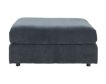 Fusion Furniture 7004 Collection Elise Ink Blue Cocktail Ottoman small image number 1