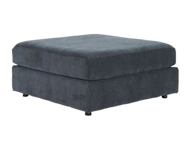 Fusion Furniture 7004 Collection Elise Ink Blue Cocktail Ottoman large image number 2