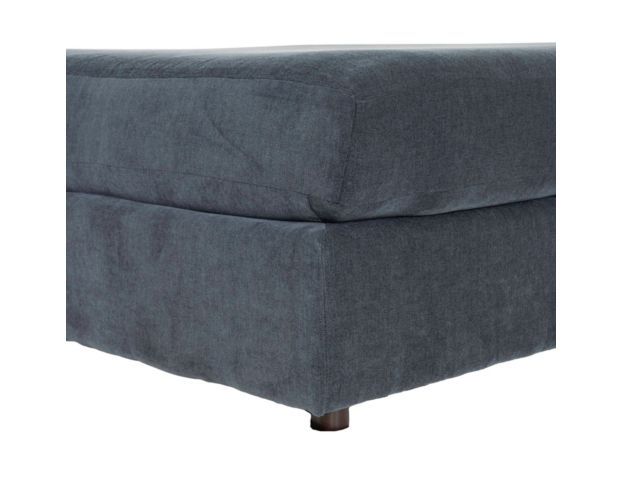 Fusion Furniture 7004 Collection Elise Ink Blue Cocktail Ottoman large image number 3