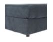 Fusion Furniture 7004 Collection Elise Ink Blue Cocktail Ottoman small image number 3