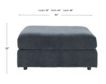 Fusion Furniture 7004 Collection Elise Ink Blue Cocktail Ottoman small image number 4