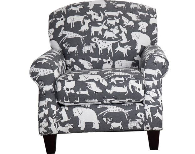 Fusion Grab A Seat Graphite Accent Chair large image number 1