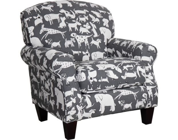 Fusion Grab A Seat Graphite Accent Chair large image number 2