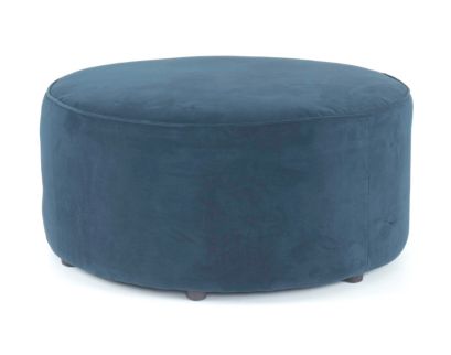 Fusion Grab A Seat Bella Midnight Round Cocktail Ottoman