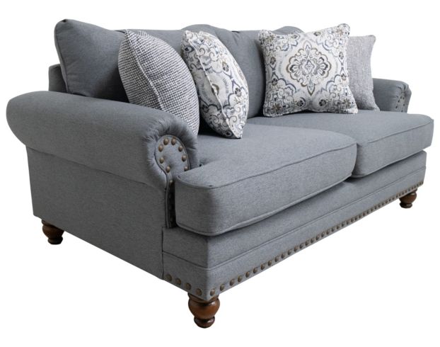 Fusion Bates Charcoal Loveseat large image number 2