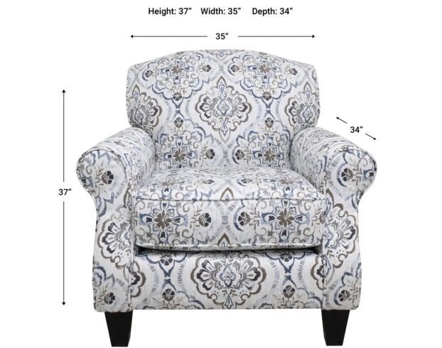 Fusion Bates Cascade Accent Chair large image number 6