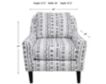 Fusion Winston Salt Onyx Accent Chair small image number 6