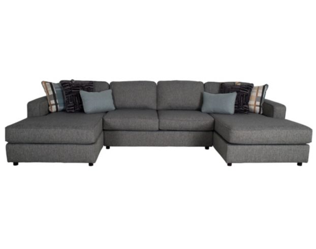 Fusion Silversmith 3-Piece Sectional large image number 1
