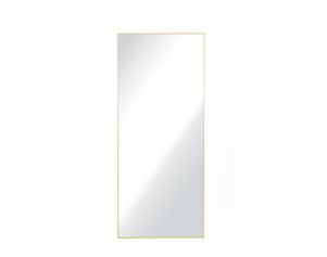 Garber Corp 24" x 60" Brass Leaner Mirror