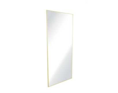 Garber Corp 24" x 60" Brass Leaner Mirror