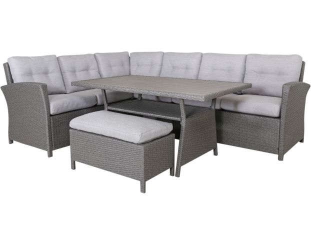 Gather Craft Fairmont Sectional With Table & Ottoman large image number 1