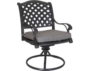 Gather Craft Macan Swivel Dining Chair with Cushion