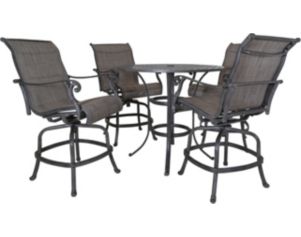 Gather Craft Macan Table with 4 Counter Stools