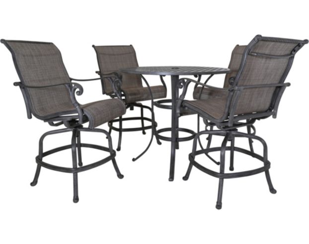 Gather Craft Macan Table with 4 Counter Stools large image number 1