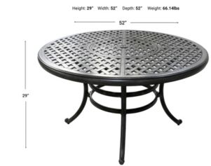 Gather Craft Macan Round Dining Table