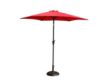 Gather Craft Umbrella Collection Red 9' Crank Tilt Umbrella small image number 1