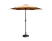 Gather Craft Umbrella Collection Taupe 9' Crank Tilt Umbrella small image number 1