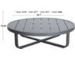 Gather Craft Royal Outdoor Round Coffee Table small image number 4