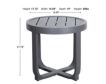Gather Craft Royal Outdoor End Table small image number 5