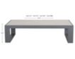 Gather Craft Huntington Outdoor Coffee Table small image number 5