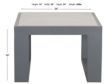Gather Craft Huntington Outdoor End Table small image number 3