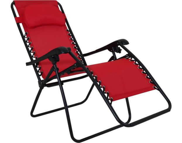 Golden Hill Zero Gravity Chair Red Gravity Chair large image number 2
