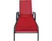 Golden Hill Red Chaise Lounge Chair small image number 1