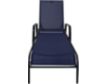 Red Line Creation Navy Chaise Lounge Chair small image number 1