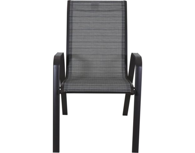 Golden Hill Gray Stackable Sling Chair large image number 1