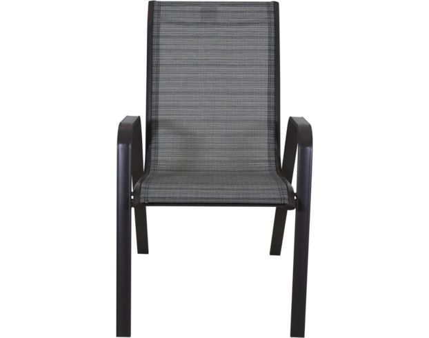 White sling back patio chairs hot sale